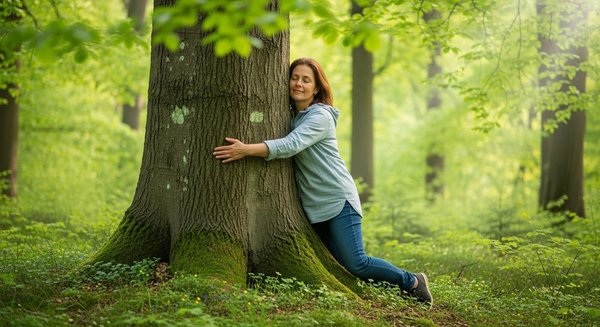 Les bienfaits des câlins aux arbres : une pratique apaisante à adopter en 2026